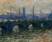 克劳德 莫奈 : Waterloo Bridge, Misty Morning